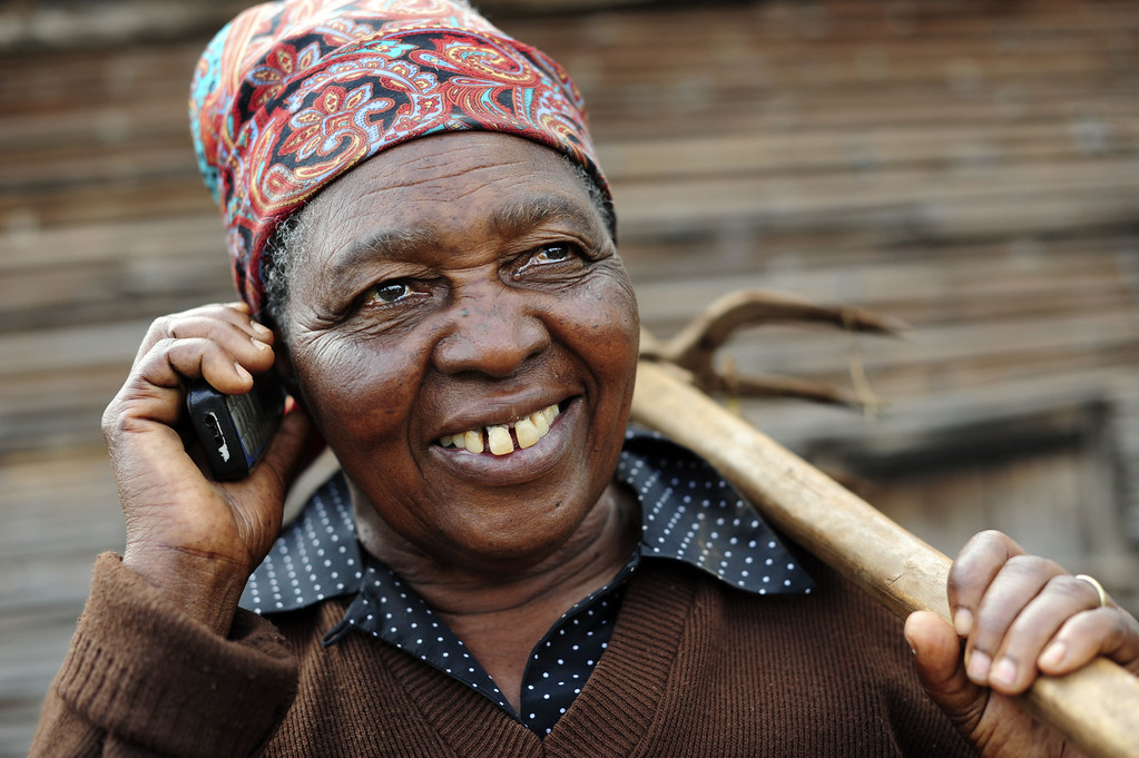 Farmer in Kenya